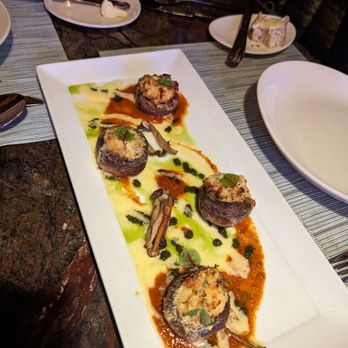 Bimini Steakhouse - Dungeness crab stuffed mushrooms - Steakhouses Near Me - Reno, Nevada