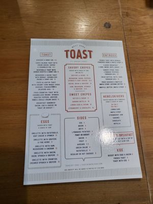 Menu photo 8 Toast Gretna Gretna, LA Menu photo 8 Toast Gretna Gretna, LA