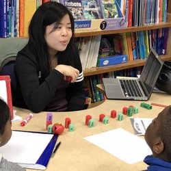 Ace Academic Tutoring - Ms. Annie keeping the young minds of her students fully engaged. #mindsgrowatAce