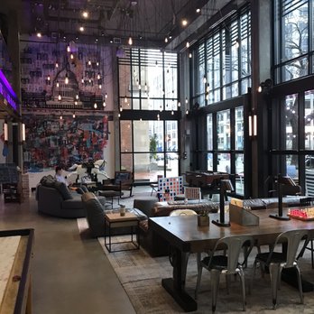 Moxy Washington, DC Downtown - Lobby - Hotels Near Me - Washington, DC, District of Columbia