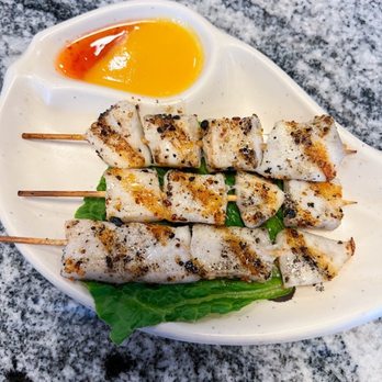 Green Pagoda - Grilled calamari | 5/22/2022 - Asian Fusion Near Me - St. Petersburg, Florida Green Pagoda - Grilled calamari | 5/22/2022 - Asian Fusion Near Me - St. Petersburg, Florida