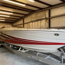 Valley Fiberglass - Cut, polish, and wax.