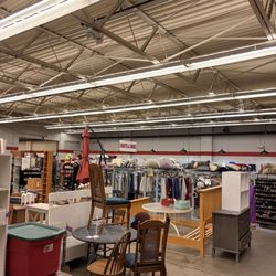 Ann Arbor PTO Thrift Shop - PTO main building, on the right side, facing the crafts section. So clean and organized!