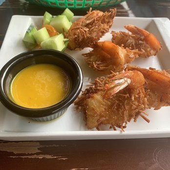 Rockas Jamaican Kitchen - Coconut Shrimp - Caribbean Near Me - Playa del Carmen, ROO