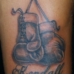 Afterlife Tattoo Studio - Lil' boxing glove tat by Dave
