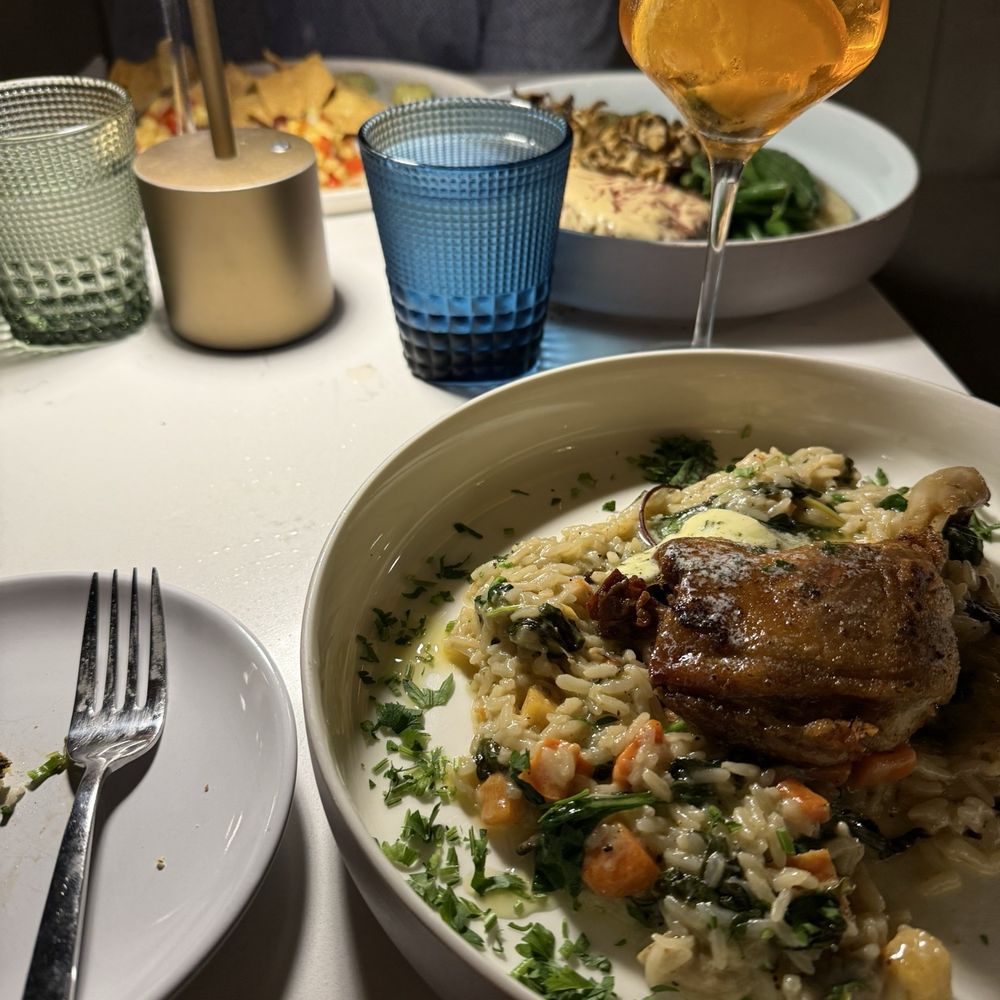 The Monroe - Duck leg and risotto. Not the rice rice for risotto - Desserts Near Me - Tallahassee, Florida The Monroe - Duck leg and risotto. Not the rice rice for risotto - Desserts Near Me - Tallahassee, Florida