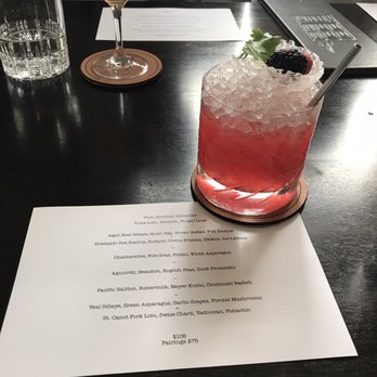 Alo Restaurant - The night's menu - Bars Near Me - Toronto, Ontario Alo Restaurant - The night's menu - Bars Near Me - Toronto, Ontario