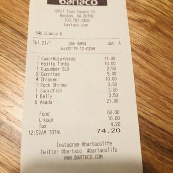 bartaco - Reston - Tacos Near Me - Reston, Virginia