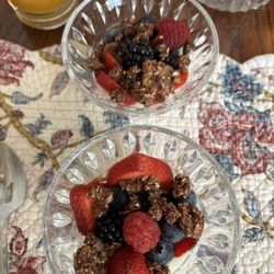 The Mason Cottage - This wonderful yogurt and fruit, and Coco granola