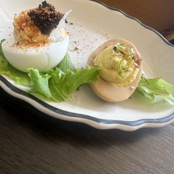 Heritage Tavern - Assorted Deviled Eggs - New American Near Me - Madison, Wisconsin