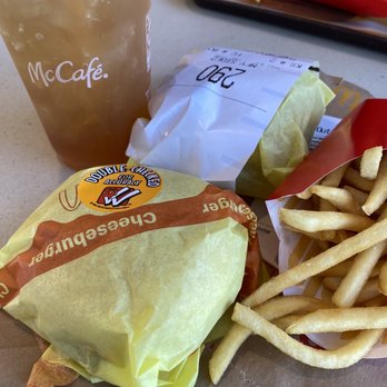 McDonald's - #7 Two cheeseburgers - Fast Food Near Me - Winslow, Arizona