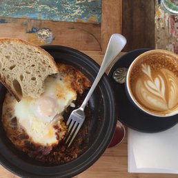 The best baked eggs I've ever ever had!! Coffee is beautiful and smooth and the service is always delightful.
