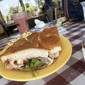 Euro Cafe - Pesto black Turkey panini - Portuguese Near Me - Claremont, California Euro Cafe - Pesto black Turkey panini - Portuguese Near Me - Claremont, California