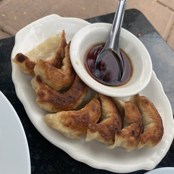 Fortune Wok to Table - Pan fried pork dumplings - Noodles Near Me - Denver, Colorado