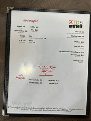 Menu photo 3 Albany Family Cafe Albany, WI
