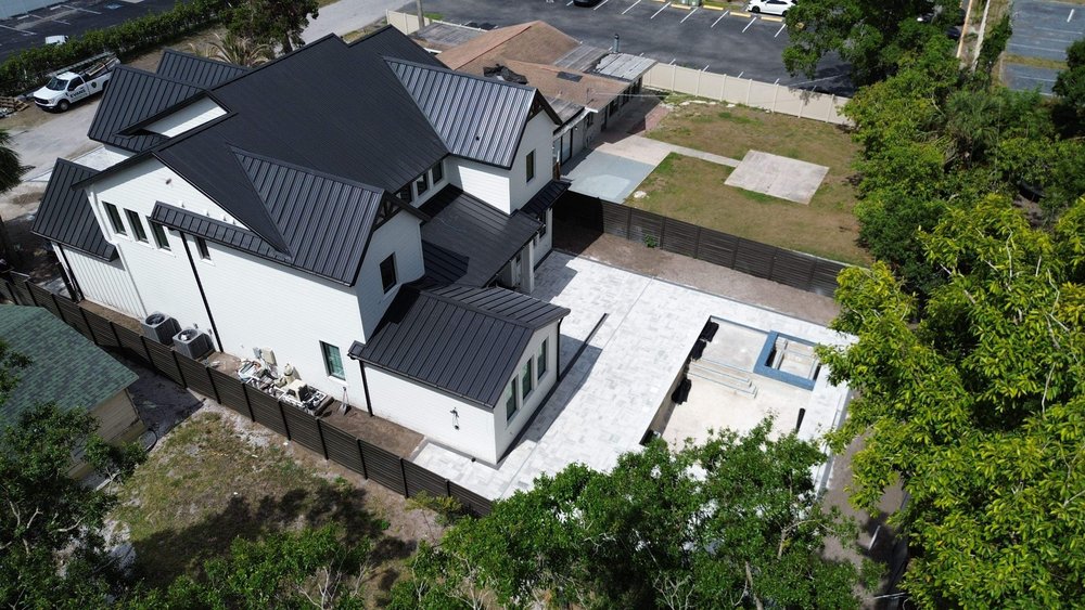 Slide of Evans Roofing Sarasota