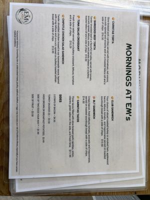 Menu photo 3 Em’s Place Flagstaff, AZ