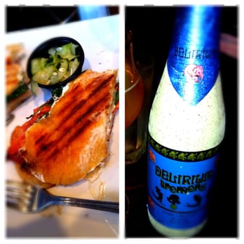 Press 195 - Bayside - #10 sandwich an delirium tremens! Just amazing - Sandwiches Near Me - Bayside, New York