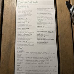 Perch - Menu
