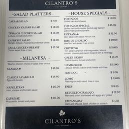 Menu Menu
