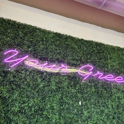 Wall signage
