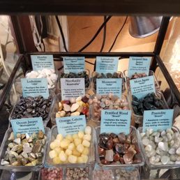 Variety of stones