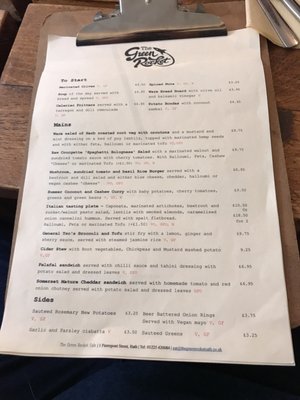 Menu photo 4 Green Rocket Cafe Bath, BAS