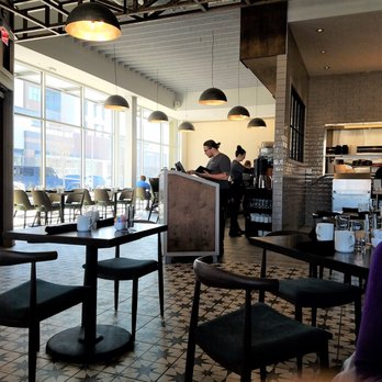 RIZE - interior dining and host stand - Breakfast & Brunch Near Me - Fishers, Indiana