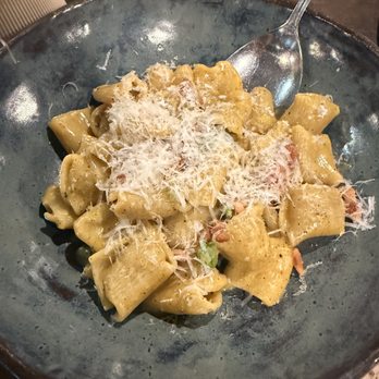 Esther's Kitchen - Rigatoni Carbonara - Italian Near Me - Las Vegas, Nevada Esther's Kitchen - Rigatoni Carbonara - Italian Near Me - Las Vegas, Nevada