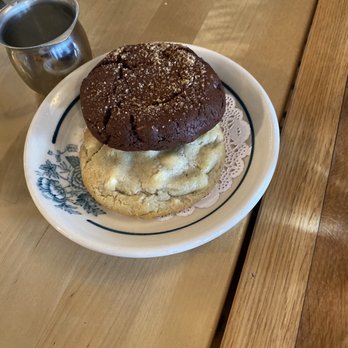 Same Day Cafe - Double chocolate, white chocolate lavender - Desserts Near Me - Chicago, Illinois