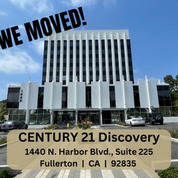 Century 21 Discovery - This is our new location at the Fullerton Towers building as of 9/18/2023!