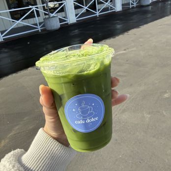 Cafe Dolce - Matcha Smash - Cafes Near Me - Torrance, California