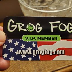 Grog Fog - Join our VIP Club for exclusive deals. Visit our website for more details.