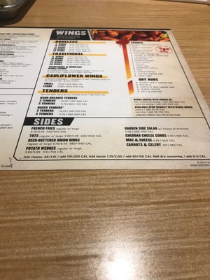Menu photo 5 Buffalo Wild Wings Myrtle Beach, SC
