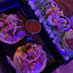 Ahí Tuna Tostadas and Aguachile Ahí Tuna Tostadas and Aguachile