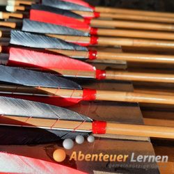 Abenteuer Lernen - Bambuspfeile der Nachhaltigkeit wegen. Exklusiv bei Abenteuer Lernen.