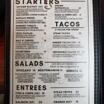 Tryon Public House - Starters - American Near Me - New York, New York Tryon Public House - Starters - American Near Me - New York, New York