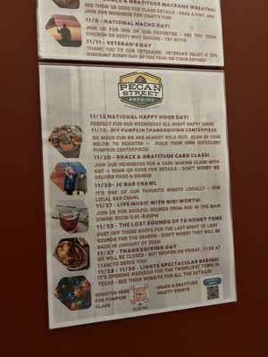 Menu photo 4 Pecan Street Brewing Johnson City, TX Menu photo 4 Pecan Street Brewing Johnson City, TX