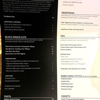 Blvck Cow - Menù - Cocktail Bars Near Me - Bowie, Maryland Blvck Cow - Menù - Cocktail Bars Near Me - Bowie, Maryland