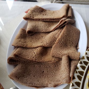 Mesob Cafe - Injera bread - Ethiopian Near Me - Virginia Beach, Virginia