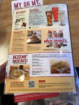 Menu photo 7 Huddle House Warner Robins, GA
