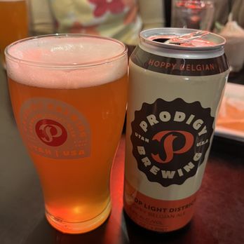 Prodigy Brewing - Hop Light District Hoppy Belgian Ale - Brewpubs Near Me - Logan, Utah