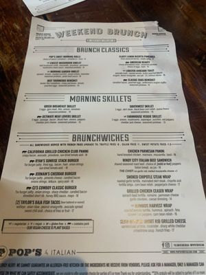 Menu photo 1 Pop's For Italian Ferndale, MI