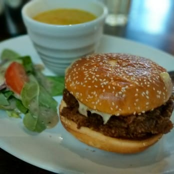The Old Schoolhouse - Veggie haggis melt, lentil soup. - Bars Near Me - Glasgow, GLG