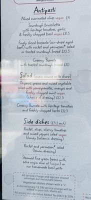 Menu photo 2 Emilia's Crafted Pasta- Baker St London, XGL Menu photo 2 Emilia's Crafted Pasta- Baker St London, XGL