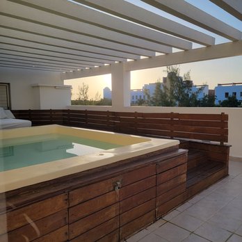 The Beloved Hotel - Ocean View Terrace Suite with Plunge Pool - Hotels Near Me - Isla Mujeres, ROO