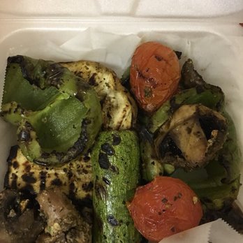 Zait Bistro - Mixed veggie kabob very fresh and tasty. They have a lot of food options that are vegan - Mediterranean Near Me - Rancho Cucamonga, California Zait Bistro - Mixed veggie kabob very fresh and tasty. They have a lot of food options that are vegan - Mediterranean Near Me - Rancho Cucamonga, California