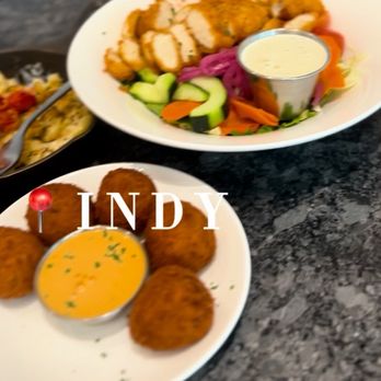 Slapfish - Crispy Chicken Salad Lobster Tots - Seafood Near Me - Fishers, Indiana Slapfish - Crispy Chicken Salad Lobster Tots - Seafood Near Me - Fishers, Indiana