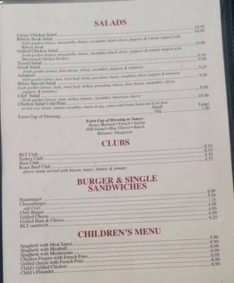 Menu photo 3 Town Grill and Pizza Cowpens, SC