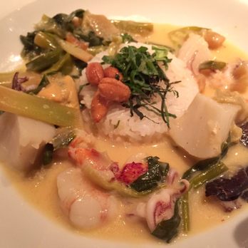 Gary Danko - Thai curry with seafood - New American Near Me - San Francisco, California Gary Danko - Thai curry with seafood - New American Near Me - San Francisco, California